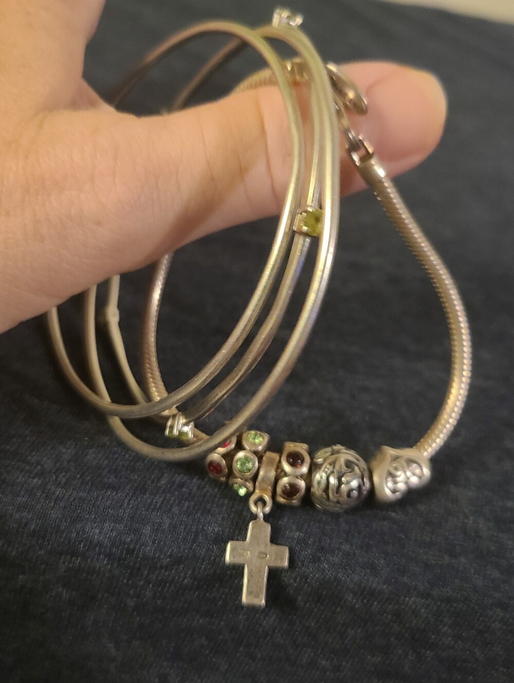Sterling 925 Bracelet Lot